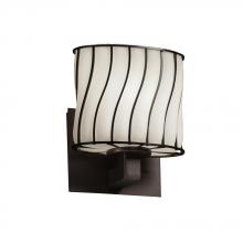 Justice Design Group WGL-8931-30-SWCB-ABRS - Modular 1-Light Wall Sconce (ADA)