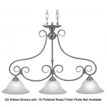 International 13722-02 - Three Light Bronze Island Light