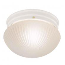 International 5367-30 - Two Light White Mushroom Flush Mount