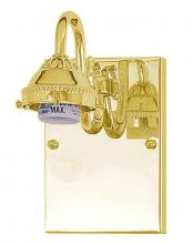 International FX-3040 - One Light Brass Bathroom Sconce