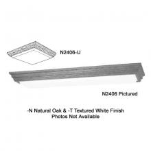 International N2406-NU - Two Light Wood Fluorescent Light