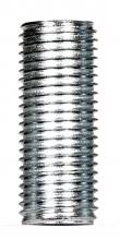 Satco Products Inc. 90/1000 - 1/4 IP Steel Nipple; Zinc Plated; 1-1/4" Length; 1/2" Wide