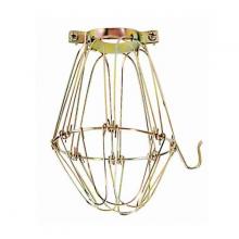 Satco Products Inc. 90/1310 - Light Bulb Cage; Brass Finish; 5-3/4" Height