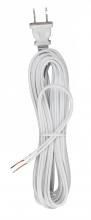 Satco Products Inc. 90/1528 - 18/2 SPT-1-105C All Cord Sets - Molded Plug - Tinned Tips 3/4" Strip with 2" Slit 100 Ctn.