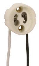 Satco Products Inc. 90/1552 - Round Halogen Socket GU10 w/Mounting Holes