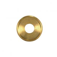 Satco Products Inc. 90/1598 - Turned Brass Check Ring; 1/8 IP Slip; Unfinished; 1-1/4" Diameter