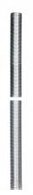 Satco Products Inc. 90/2109 - 1/8 IP Steel Nipple; Zinc Plated; 48" Length; 3/8" Wide