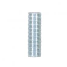 Satco Products Inc. 90/2111 - 1/8 IP Steel Nipple; Zinc Plated; 1-5/8" Length; 3/8" Wide
