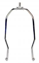 Satco Products Inc. 90/2247 - Heavy Duty Harp; Polished Nickel Finish; 6" Height; 1/4-27 Thread