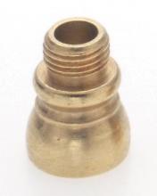 Satco Products Inc. 90/643 - Brass Beaded Nozzles Brass Burnished And Lacquered; 1/4 F x 1/8 M