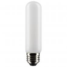Satco Products Inc. S21864 - 5.5 Watt T10 LED; Frosted; Medium Base; 3000K; 450 Lumens; 120 Volt; 2-Pack