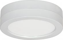 Satco Products Inc. S29346 - Blink - Battery Backup Module Housing - Only For Flush Mount LED Fixture - 7" Round - White