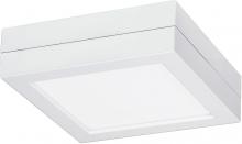 Satco Products Inc. S29347 - Blink - Battery Backup Module Housing - Only For Flush Mount LED Fixture - 7" Square - White