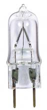 Satco Products Inc. S3543 - 100 Watt; Halogen; T4; Clear; 2000 Average rated hours; 1700 Lumens; Bi Pin G8 base; 120 Volt;