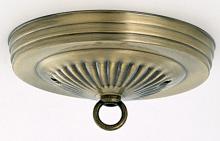 Satco Products Inc. S70/053 - Ribbed Canopy Kit; Antique Brass Finish
