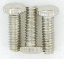 Satco Products Inc. S70/633 - 3 Knurled Screws; 8/32; Nickel Plated Finish