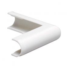 Satco Products Inc. S70/832 - White Outside Elbow Wire Cover