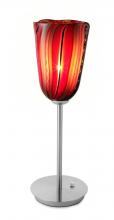 Oggetti Luce 18-927/RED - TABLE LAMP, AMORE FIORE, RED, SN