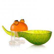 Oggetti Luce 24-01-37 - ST/ FROSCH, frog bowl, citron