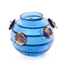 Oggetti Luce 24-03-71 - ST/ AQUA, vase, blue/purple