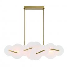 Eurofase 47210-011 - Nuvola 56" LED Chandelier In Gold