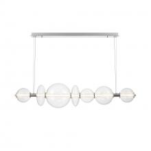 Eurofase 46772-015 - Atomo 1 Light Chandelier in Chrome with Clear Glass