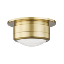 Hudson Valley 8007-AGB - SMALL FLUSH MOUNT