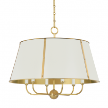 Hudson Valley MDS121-AGB/OW - 6 LIGHT CHANDELIER