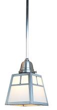 Arroyo Craftsman ASH-1TM-MB - a-line shade one light stem mount pendant with t-bar overlay