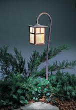Arroyo Craftsman LV36-M6TWO-BK - low voltage 6" mission fixture with t-bar overlay