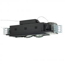 Jesco MGA175-3ESB - 3-Light Double Gimbal Linear Recessed Low Voltage Fixture