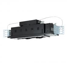 Jesco MGP20-3WB - 3-Light Double Gimbal Linear Recessed Line Voltage Fixture.