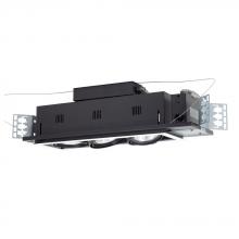 Jesco MGP30-3WB - 3-Light Double Gimbal Linear Recessed Line Voltage Fixture.