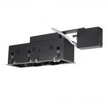 Jesco MGRP20-3SB - 3-Light Double Gimbal Linear Recessed Fixture Line Voltage.