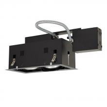 Jesco MGRP30-2SB - 2-Light Double Gimbal Linear Recessed Fixture Line Voltage.