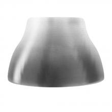 Jesco QASA103CH - Step Cone/Metal Glass Shade
