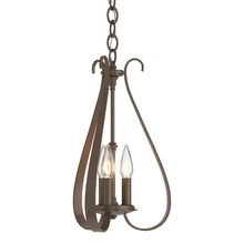 Hubbardton Forge 101473-SKT-05 - Sweeping Taper 3 Arm Chandelier