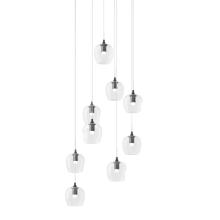 Hubbardton Forge 131103-SKT-LONG-10-ZM0709 - Ume 9-Light Pendant