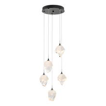 Hubbardton Forge 131137-SKT-STND-89-WP0754 - Chrysalis 5-Light Small Crystal Pendant