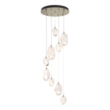 Hubbardton Forge 131142-SKT-STND-84-WP0756 - Chrysalis 9-Light Mixed Crystal Pendant