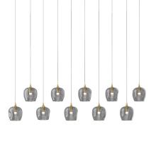 Hubbardton Forge 131203-SKT-LONG-86-YL0709 - Ume 10-Light Pendant