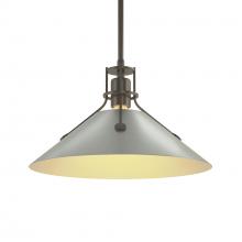 Hubbardton Forge 134550-SKT-MULT-07-82 - Henry Medium Steel Shade Pendant