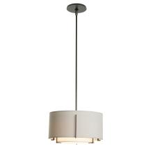 Hubbardton Forge 139602-SKT-MULT-07-SF1099-SE1590 - Exos Small Double Shade Pendant