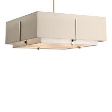 Hubbardton Forge 139635-SKT-MULT-86-SF2012-SA2401 - Exos Square Large Double Shade Pendant