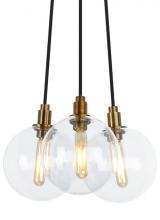 Visual Comfort & Co. Modern Collection 700GMBMP3CR-LED927 - Gambit 3-Light Chandelier