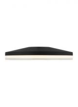 Visual Comfort & Co. Modern Collection 700FMWYT16B-LED930 - Modern Wyatt dimmable LED Large Ceiling Flush Mount Light Nightshade in a Black finish