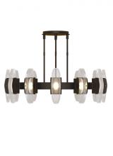 Visual Comfort & Co. Modern Collection 700WYT12PZ-LED927 - Modern Wythe dimmable LED X-Large Chandelier Ceiling Light in a Plated Dark Bronze finish