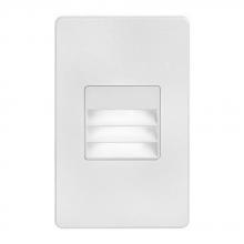 Dainolite DLEDW-234-WH - White Rectangle In/Outdoor 3W LED Wal