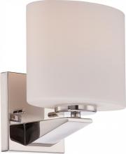 Nuvo 60/5171 - Breeze - 1 Light Vanity with Opal Frosted Glass - Polished Nickel Finish