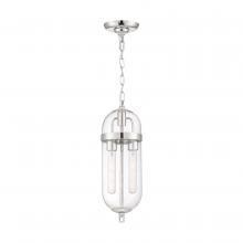 Nuvo 60/6932 - Fathom - 2 Light Pendant - with Clear Glass - Polished Nickel
